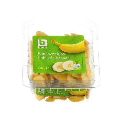Boni Selection chips de banane 150 gr BELGE CHOCKIES