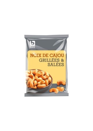 Boni Selection noix cajou grillées salées 200 gr CHOCKI