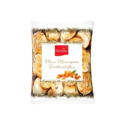 L - Favorina mini stollen massepain 350 gr chockies
