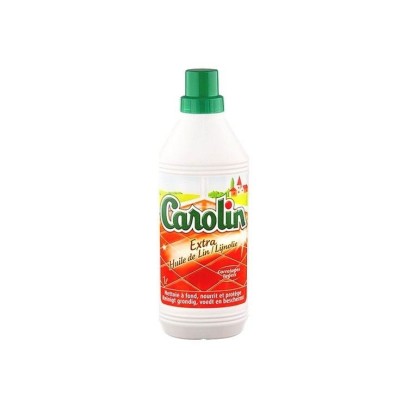 Carolin nettoyant sol extra huile de lin 1 L