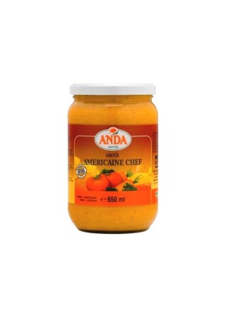ANDA sauce américaine chef 650ml CHOCKIES épicerie