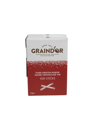 Graindor sucre fin en sachets 500 pc CHOCKIES GROUP BELGICASTORE