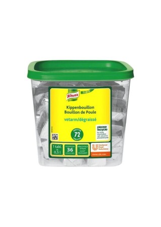 Knorr bouillon poule dégraissé 72 tablettes