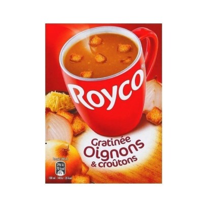FR - Royco Gratinée oignons croûtons 4 pc CHOCKIES