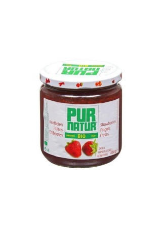 Pur Natur confiture bio aux fraises 450 gr CHOCKIES