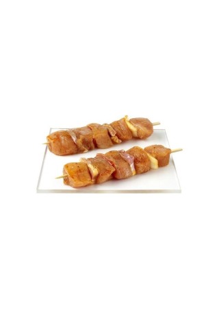 Brochettes de dinde marinées +/- 1 kg