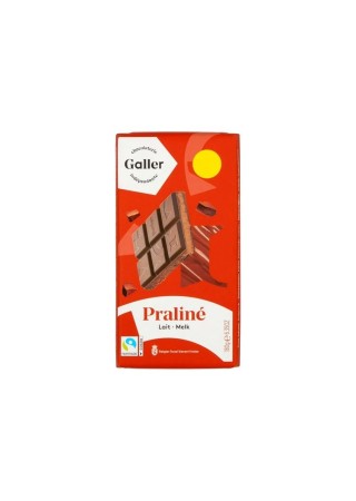 Galler tablette chocolat lait praliné 180 gr