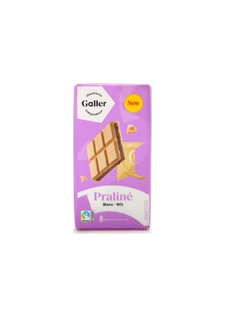 Galler tablette chocolat blanc praliné 180 gr