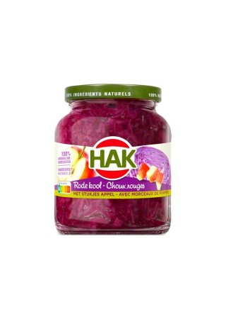 Hak choux rouges aux pommes 700 gr