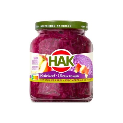 Hak choux rouges aux pommes 700 gr