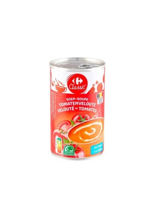 Carrefour Classic soupe velouté tomates à la crème 460 ml - 480 gr