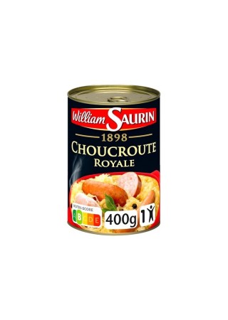 FR - William Saurin 1898 choucroute royale au Riesling 400 gr