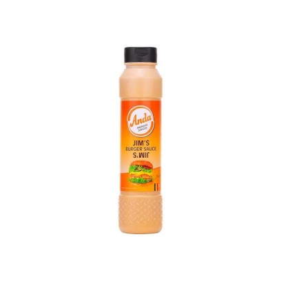 Anda sauce Jim's burger tubo 1 L