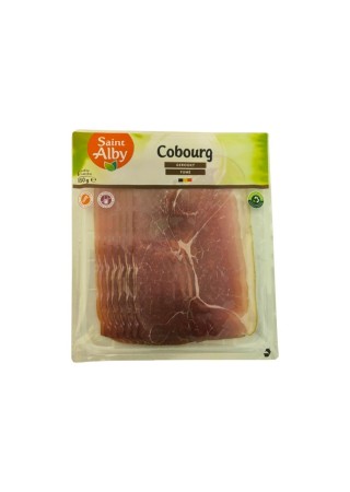L - Saint Alby jambon Cobourg fumé 6 tranches 150 gr