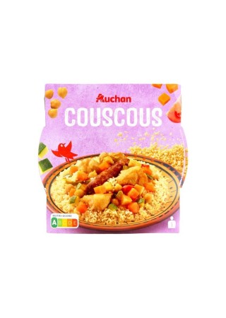 Auchan couscous poulet merguez 300 gr
