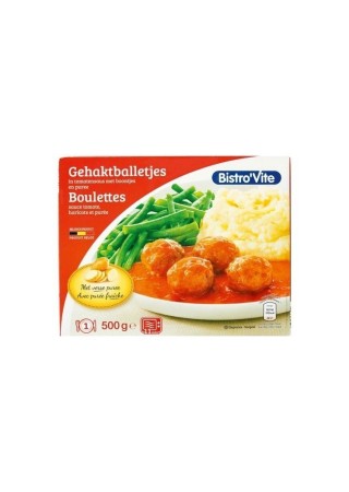 BISTRO VITE boulettes sauce tomate haricots BELFREEZE
