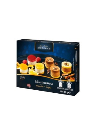 A - Excellence - Gourmet Finest Cuisine mini bavarois 12x 30 gr