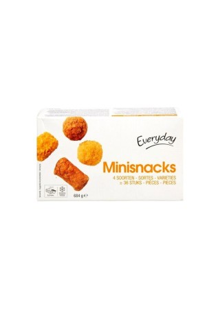 Everyday 36 mini snacks apéritif 684 gr