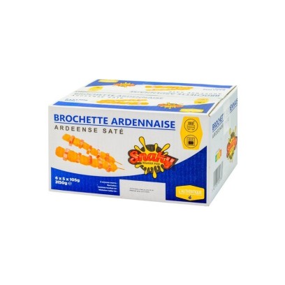 XX - Snaky brochettes Ardennaise 6x (5x 105 gr)