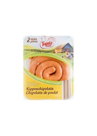 A - Tupelo farm 2 chipolatas de poulet 500 gr