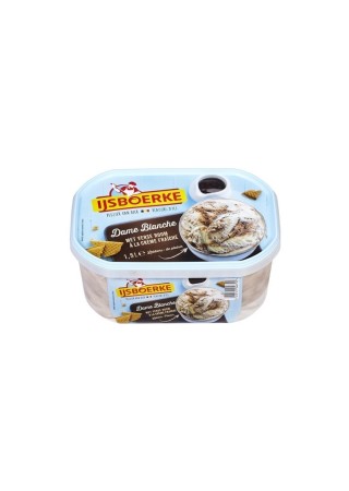 IJSBOERKE crème glace dame blanche 1