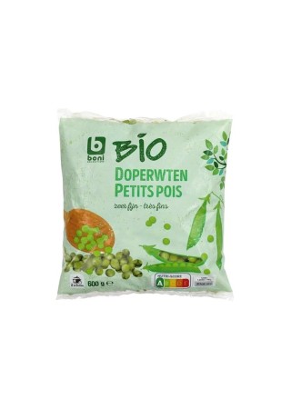 Boni Selection BIO petits pois très fins 600 gr
