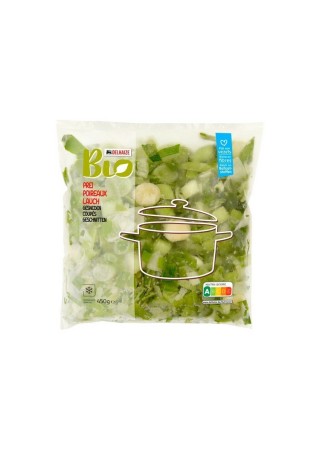 Delhaize poireaux coupés 450 g-BELFREEZE