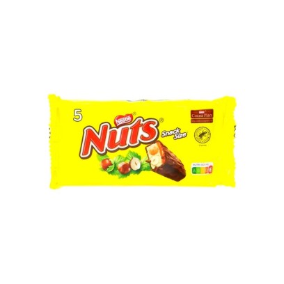 Nestlé Nuts Schokoladen-Snack Größe 5x 30 gr Chockies Group BELGICASTORE