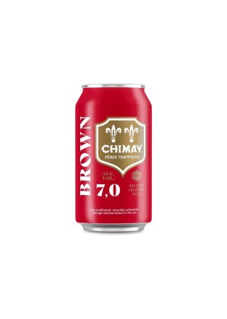 Chimay brune bière trappiste 7,0% 33 cl