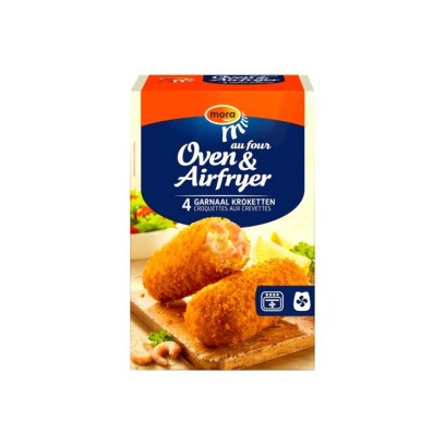 Mora oven & airfryer 4 Shrimp croquettes 4x 60 g Chockies Group