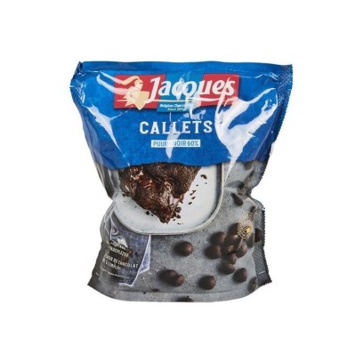 Jacques Callets chocolat noir 60% 400 gr