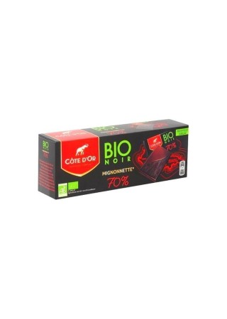 Côte d'Or Mignonnette chocolat noir BIO 70% 180 gr CHOC