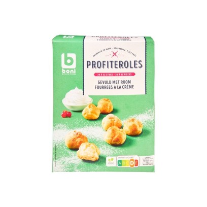 Boni Selection cream-filled profiteroles 400g Chockies Group Belgicastore