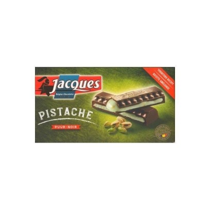 Jacques chocolat fondant pistache 200 gr CHOCKIES