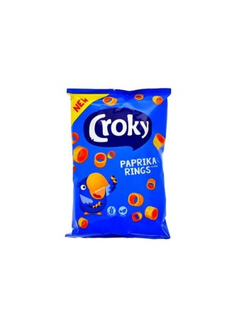 Croky chips paprika rings 100 gr